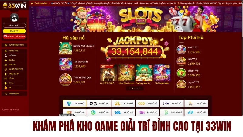 Sản phẩm nổi bật 33win